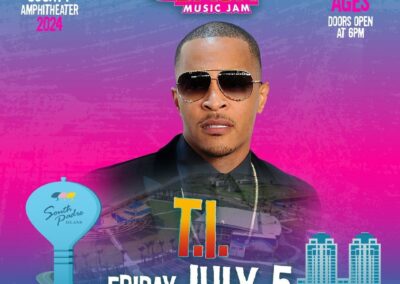 - BEACH BASH MUSIC JAM T.I. - Cameron County Amphitheater and Event Center