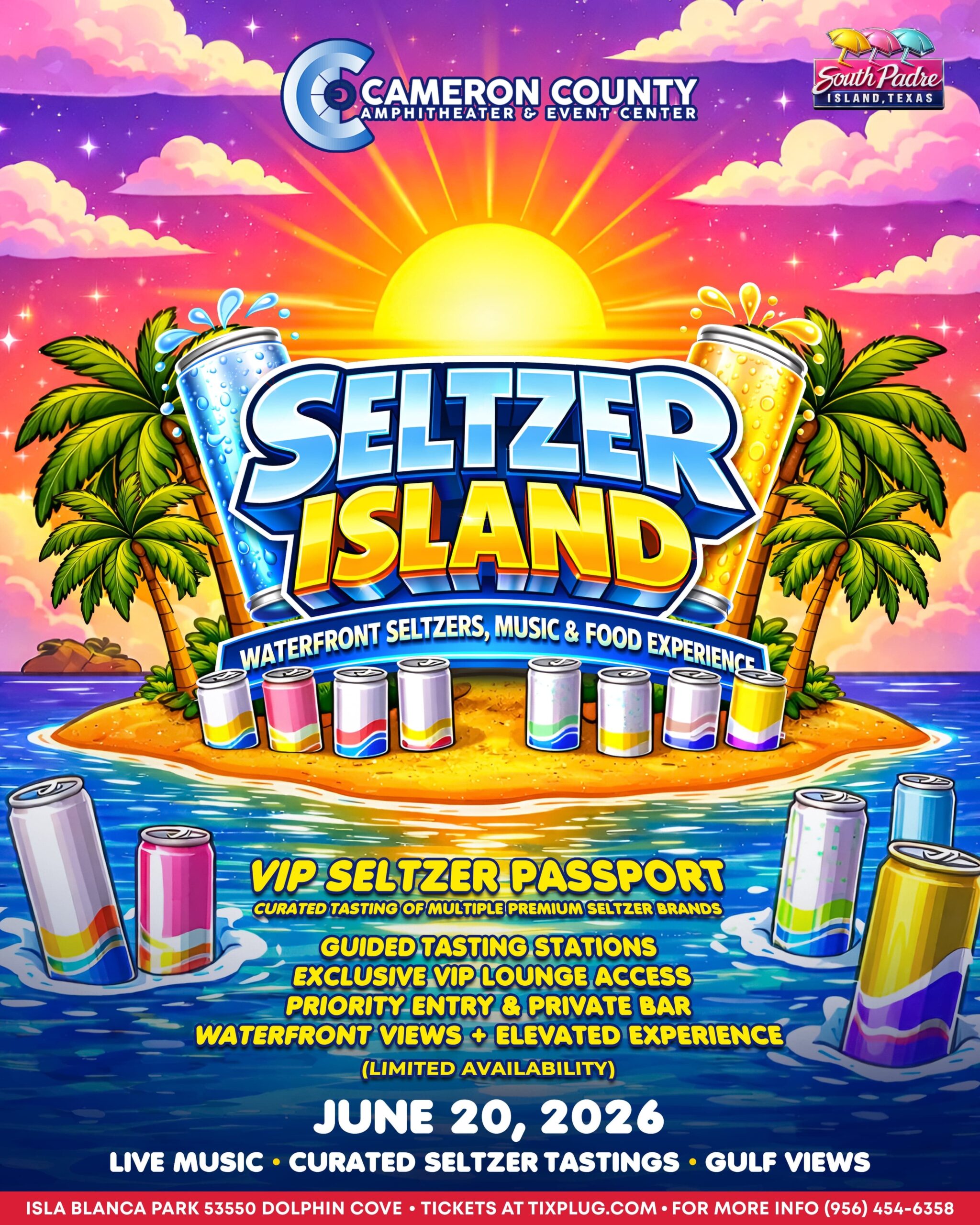 Seltzer Island - Teaser Promo Poster